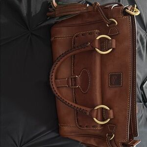 Dooney & Bourke Chestnut Leather Handbag